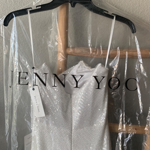 Jenny Yoo Opal Bridal Gown Size 0 - Picture 9 of 10